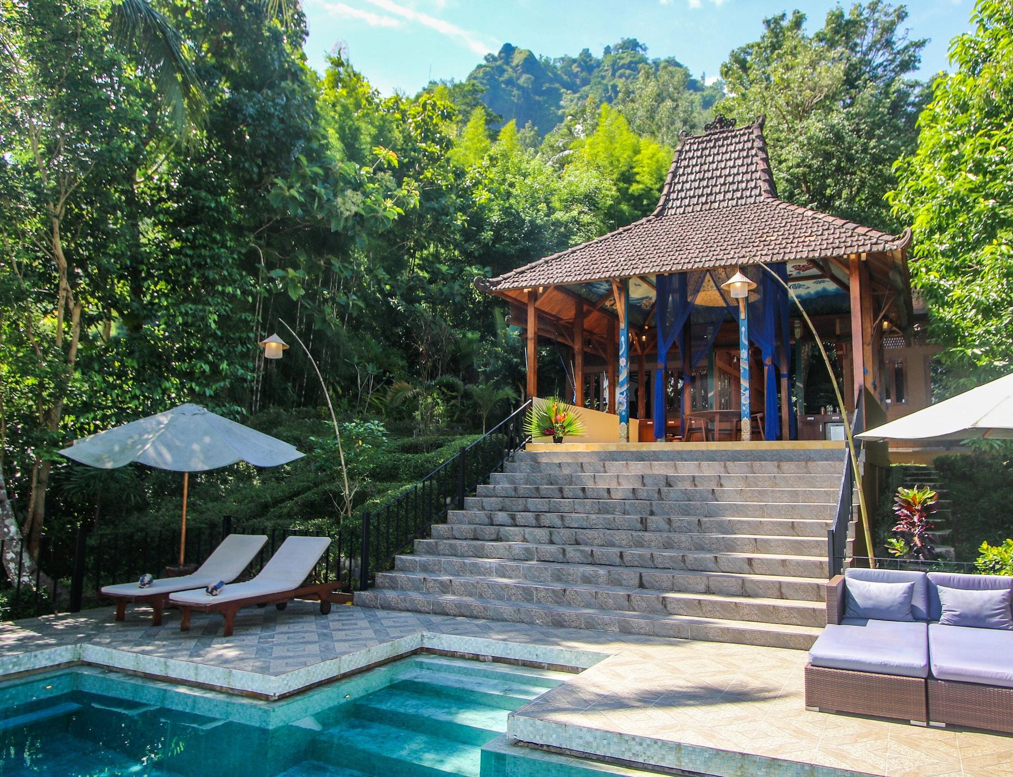 Villa Borobudur Resort Magelang Exterior foto