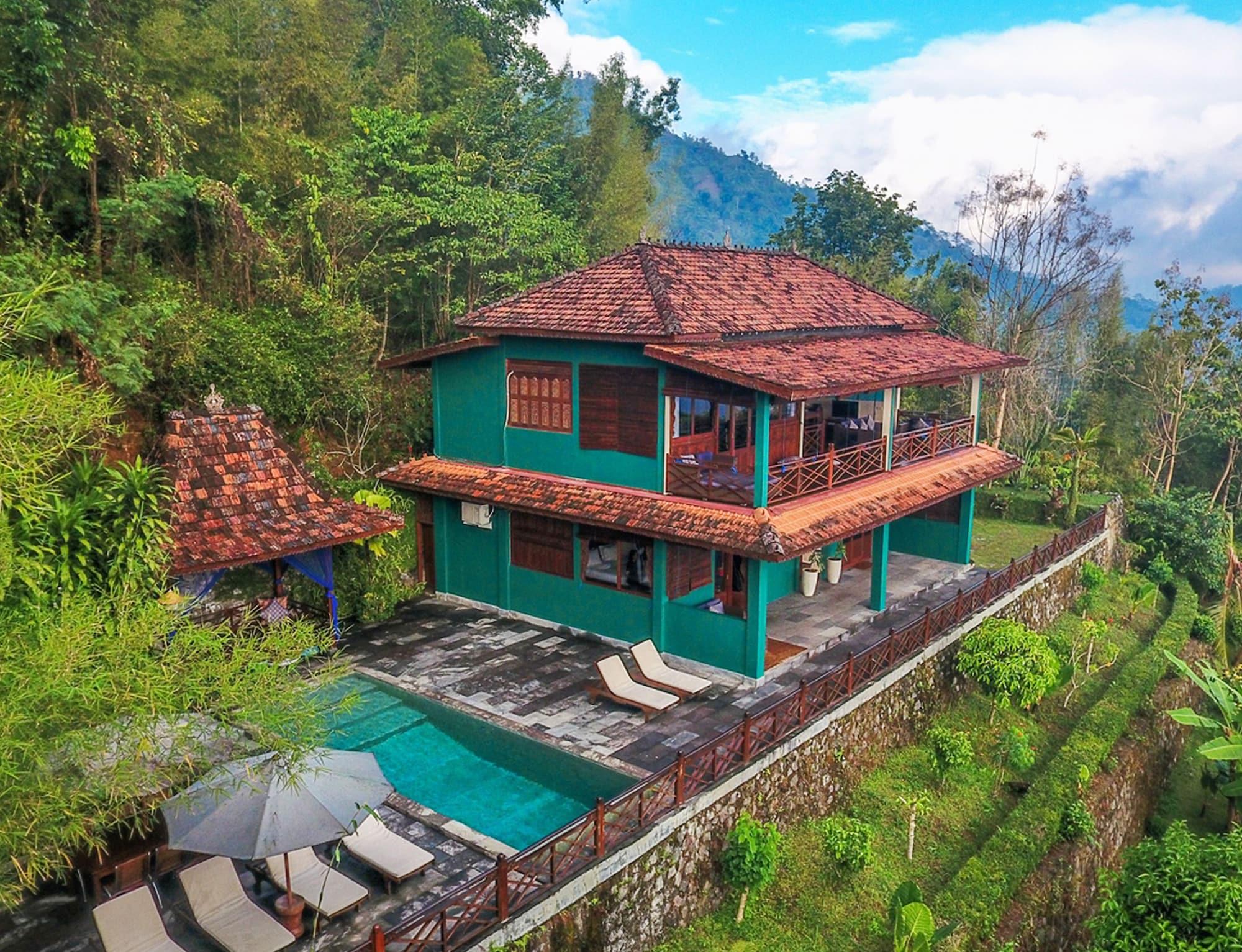 Villa Borobudur Resort Magelang Exterior foto