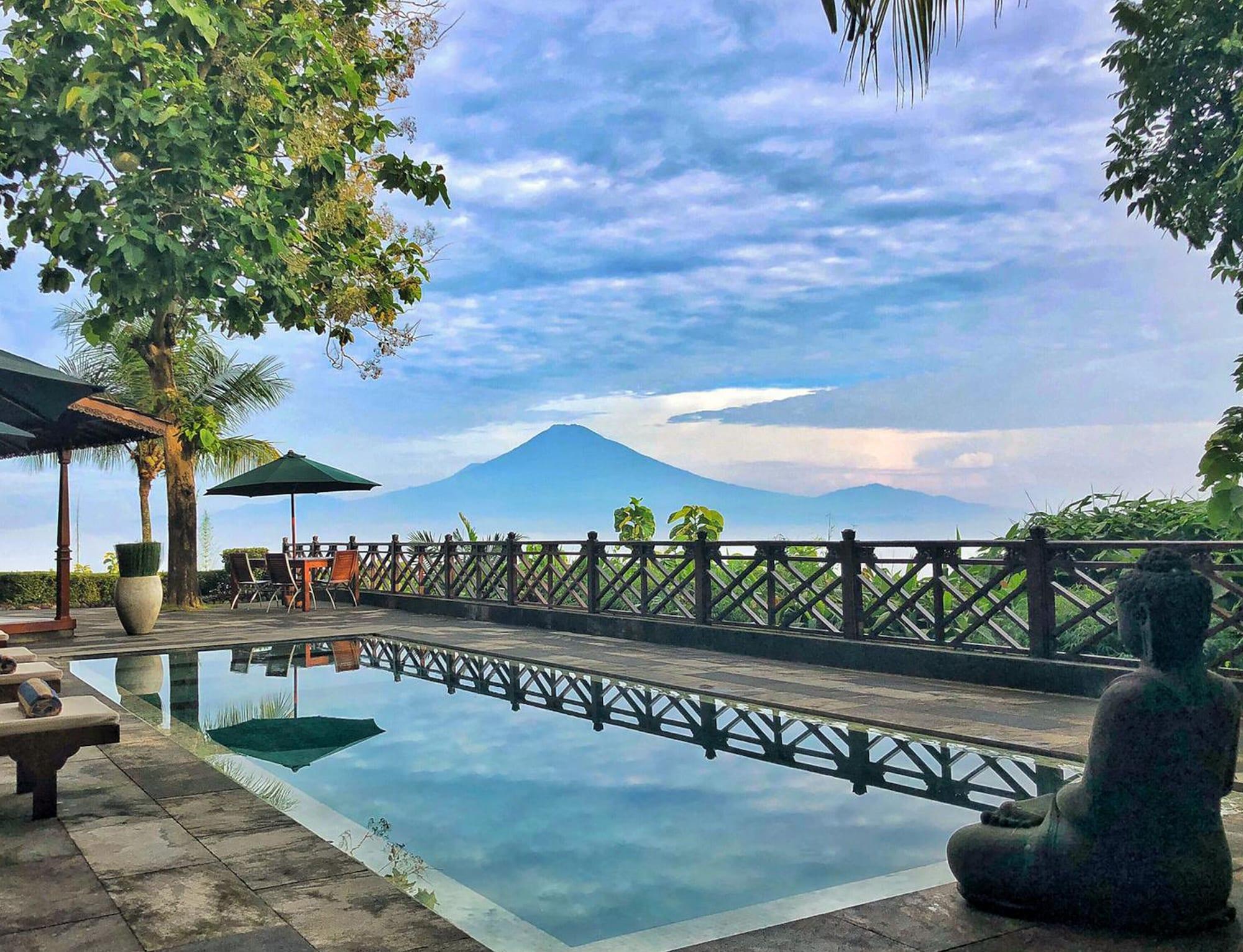 Villa Borobudur Resort Magelang Exterior foto