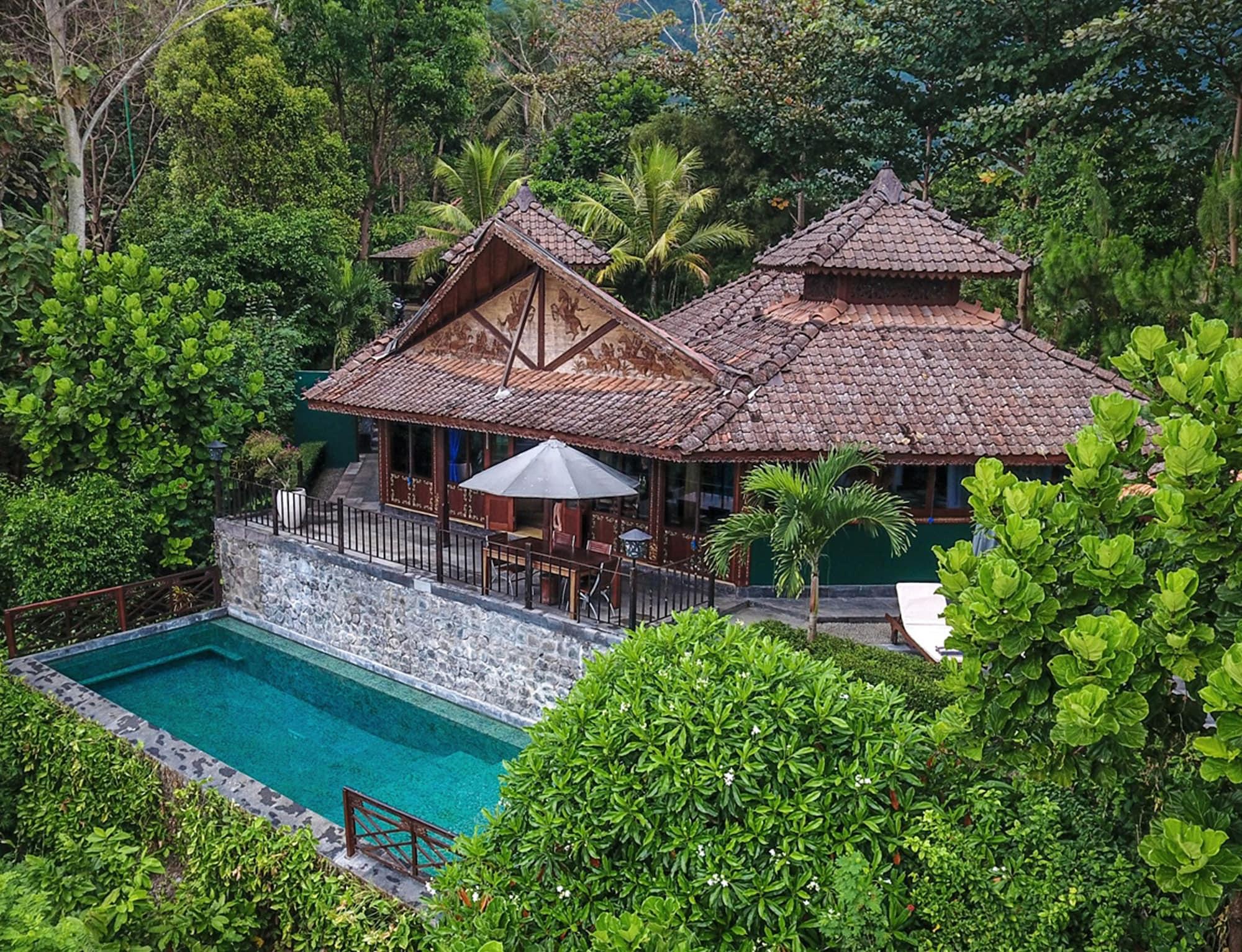 Villa Borobudur Resort Magelang Exterior foto