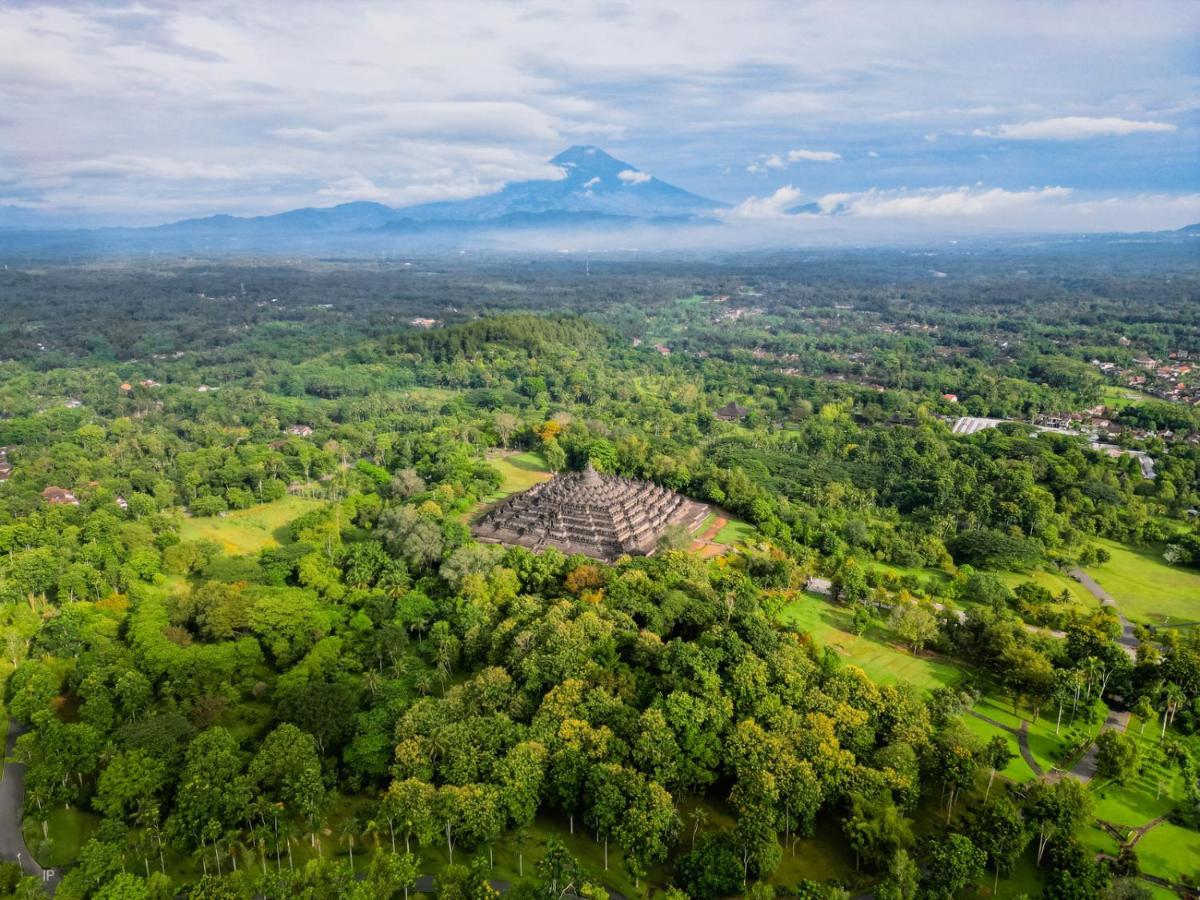 Villa Borobudur Resort Magelang Exterior foto