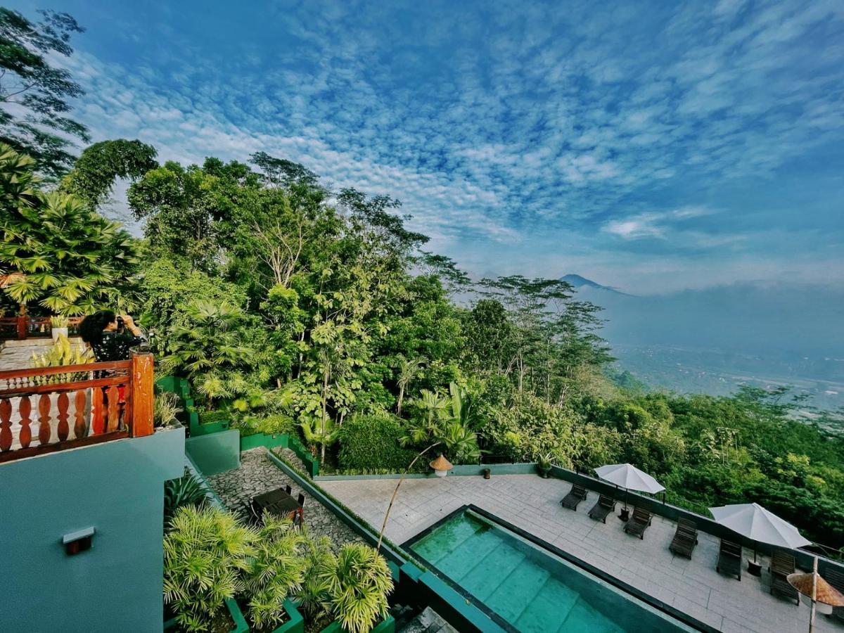 Villa Borobudur Resort Magelang Exterior foto