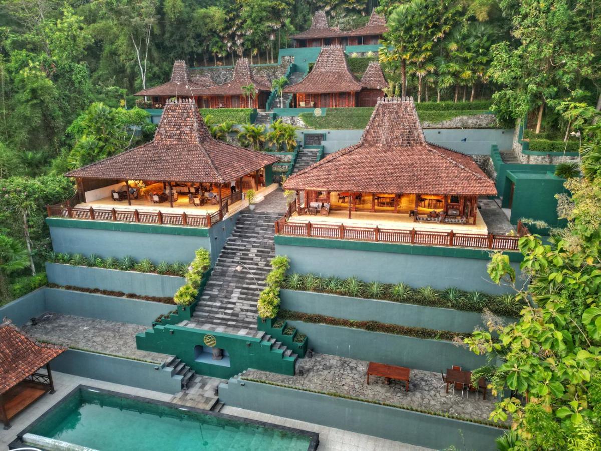 Villa Borobudur Resort Magelang Exterior foto