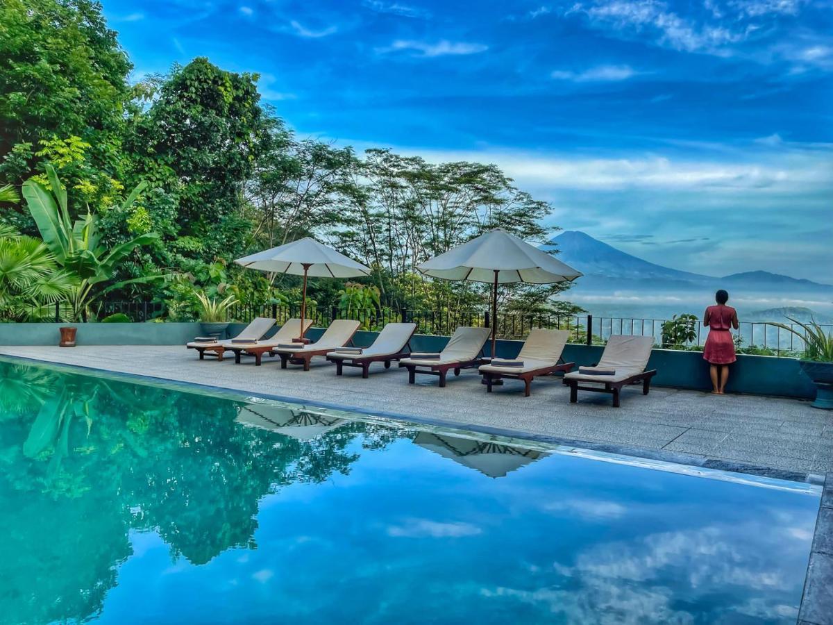 Villa Borobudur Resort Magelang Exterior foto