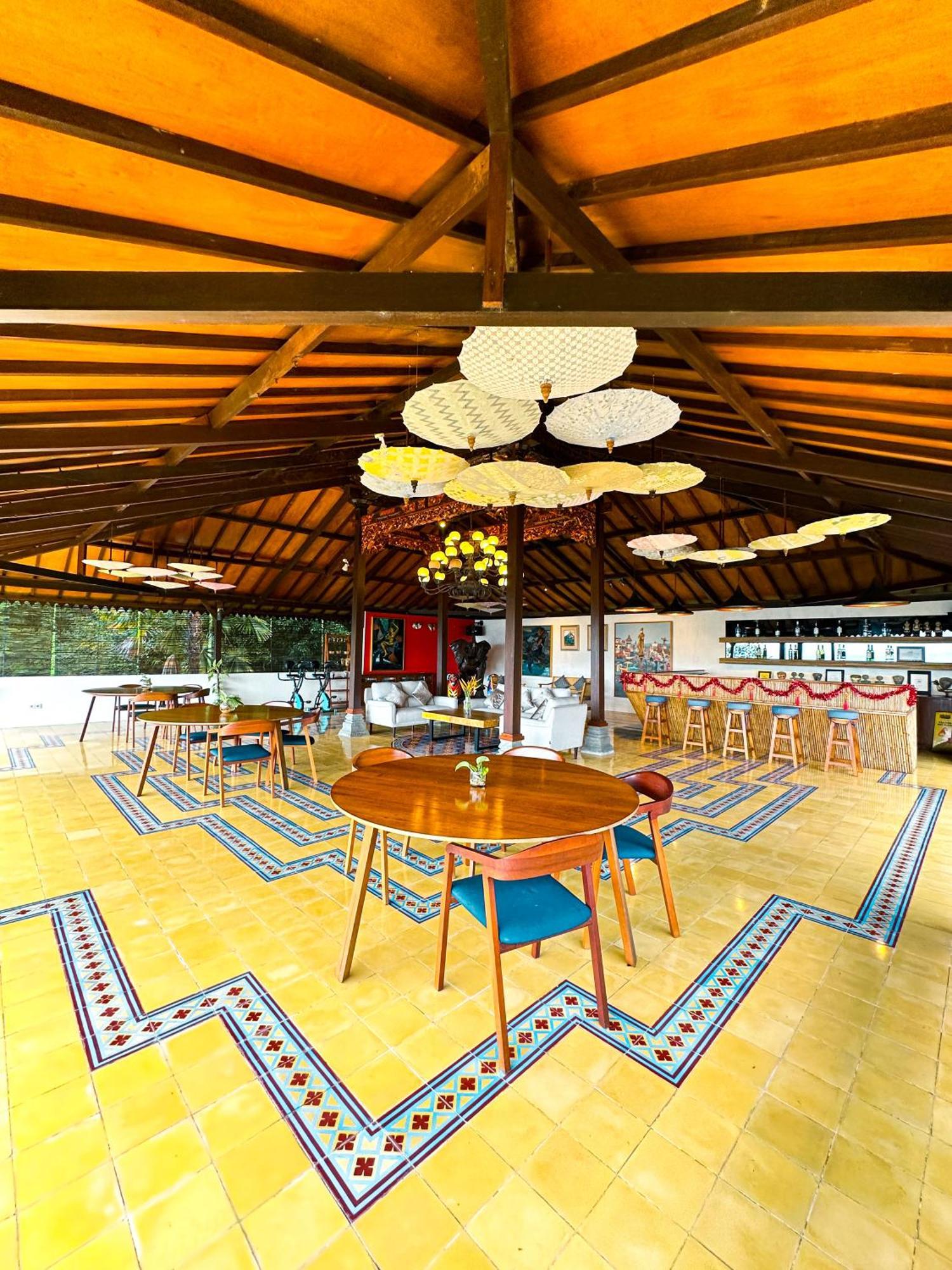 Villa Borobudur Resort Magelang Exterior foto